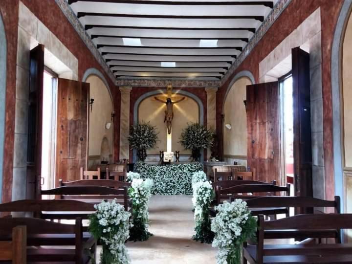 Hacienda Santa Cruz Mérida Eksteriør bilde